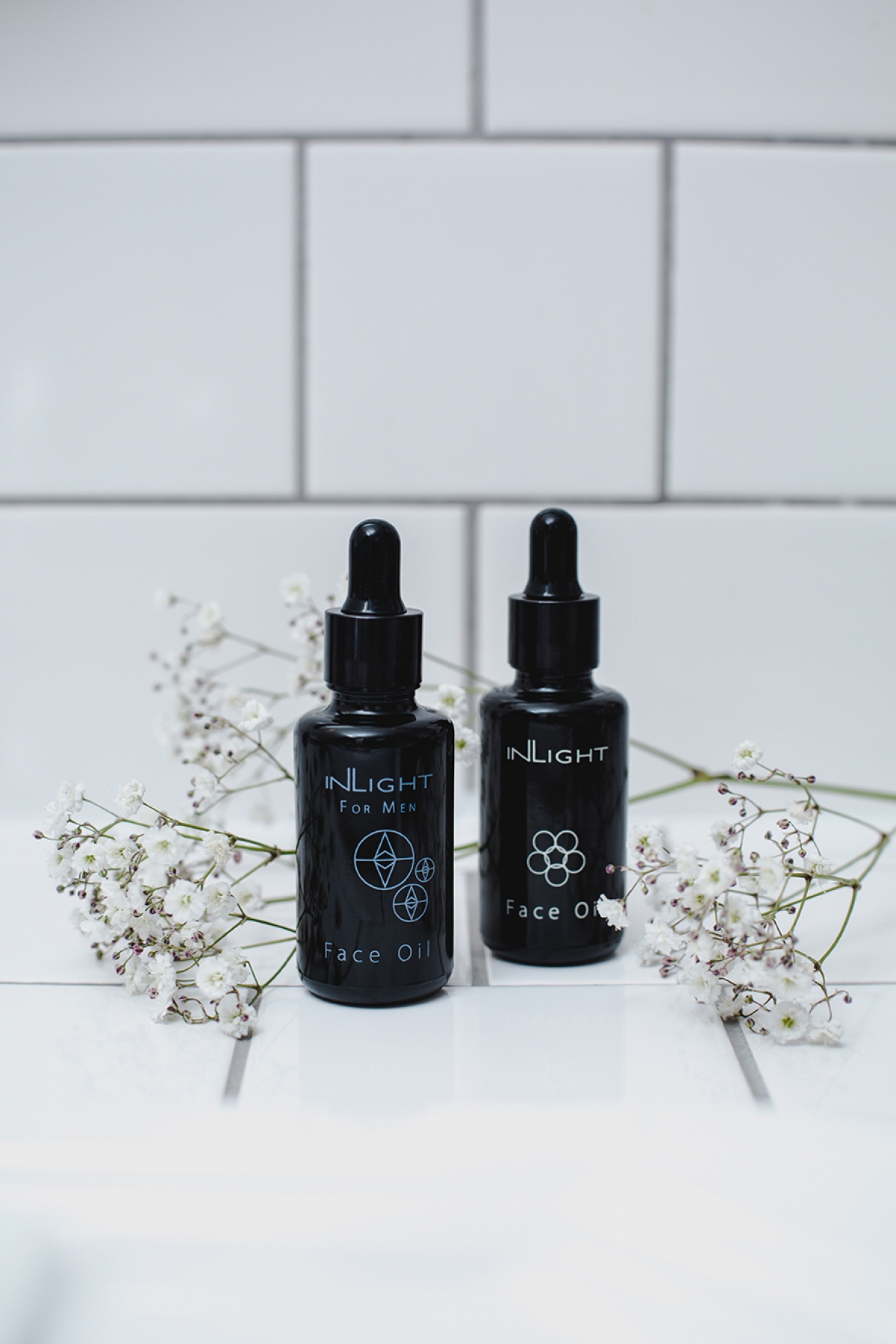Win pampering facial oils from Inlight